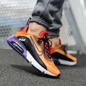 Nike Air Max 2090 in Orange and Black Men's Shoes. Size-11.5US, 29.5cm
